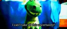 Toy Story Dinosaur GIF - Toy Story Dinosaur Uncertainty GIFs