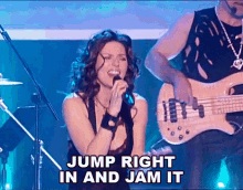 Jump Right In And Jam It Shania Twain GIF - Jump Right In And Jam It Shania Twain Im Not In The Mood Song GIFs