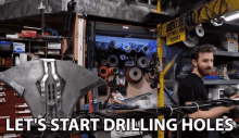 Lets Start Drilling Holes Process GIF - Lets Start Drilling Holes Process Procedure GIFs