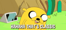 Hahaha That'S Classic - Adventure Time GIF - Classic Youre Classic Thats Classic GIFs