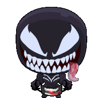 Wear A Mask Venom Sticker - Wear A Mask Venom Mask Stickers