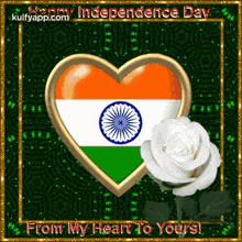 Happy Independence Day - From My Heart To Yours.Gif GIF - Happy Independence Day - From My Heart To Yours Independence Day Happy Independence Day GIFs