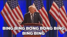 Donald Trump Speech GIF - Donald Trump Speech Bing Bong GIFs