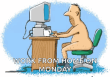 Working From Home Wfh GIF - Working From Home Wfh Funny GIFs