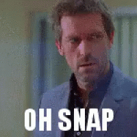 Oh Snap GIF - Ohsnap House Hughlaurie - Descubre &amp; Comparte GIFs