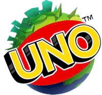 Uno Logo Mattel163games Sticker - Uno Logo Uno Mattel163games Stickers