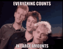 Depeche Mode Everything Counts GIF - Depeche Mode Everything Counts In Large Amounts GIFs