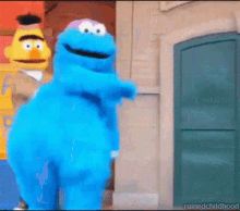 Cookie Monster Sesame Street GIF - Cookie Monster Sesame Street Dance GIFs
