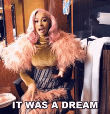 it was a dream wonder dream daydream wow it was a dream wonder dream daydream wow