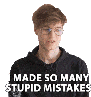 I Made So Many Stupid Mistakes Finn Wiestål Sticker - I Made So Many Stupid Mistakes Finn Wiestål Finn Stickers