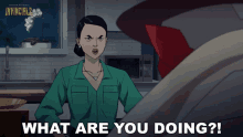 What Are You Doing Debbie Grayson GIF - What Are You Doing Debbie Grayson Invincible GIFs