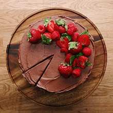 Chocolate Cake Dessert GIF - Chocolate Cake Dessert Chocolate Cake Day GIFs