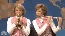 Snl GIF - Snl Trumpet Flute GIFs