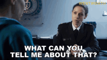 What Can You Tell Me About That Franky Doyle GIF - What Can You Tell Me About That Franky Doyle Wentworth GIFs