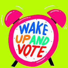 Alarm Clock Wake Up And Vote GIF - Alarm Clock Alarm Wake Up And Vote GIFs