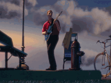 Playing The Guitar George Ezra GIF - Playing The Guitar George Ezra Shotgun GIFs