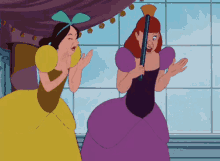 cinderella evil step sisters sisters clap clapping