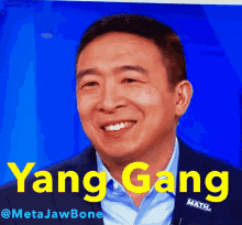 Yang Gang Andrew Yang GIF - Yang Gang Andrew Yang Smile GIFs