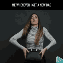 Bag New Bag GIF - Bag New Bag Flaunt GIFs