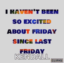 kendall friday