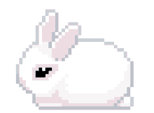 pixel bunny