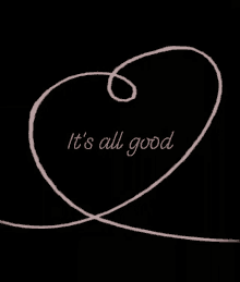 Its All Good Love GIF - Its All Good Love Heart GIFs