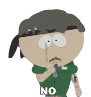 No Ned Gerblansky Sticker - No Ned Gerblansky South Park Stickers