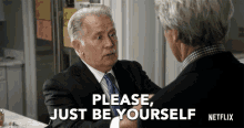 Be Yourself Behave GIF - Be Yourself Behave Grace And Frankie GIFs