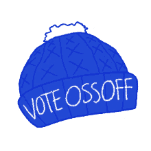 beanie winter hat winter vote ossoff vote for ossoff