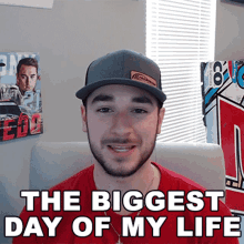The Biggest Day Of My Life Anthony Alfredo GIF - The Biggest Day Of My Life Anthony Alfredo Most Waited Day In My Life GIFs