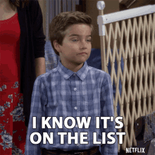 I Know Its On The List GIF - I Know Its On The List On The List List GIFs