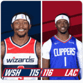 Washington Wizards (115) Vs. Los Angeles Clippers (116) Post Game GIF - Nba Basketball Nba 2021 GIFs