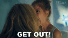 Get Out Flack GIF - Get Out Flack Leave GIFs
