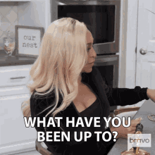 What Have You Been Up To Real Housewives Of Potomac GIF - What Have You Been Up To Real Housewives Of Potomac Whats Up GIFs