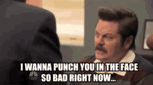 Ron Swanson Parksand Rec GIF - Ron Swanson Parksand Rec Angry GIFs