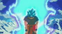 Blue Goku Power GIF - Blue Goku Power Anime GIFs