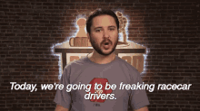Tabletop - Formula D - Wil Wheaton Introduced Today'S Game GIF - Wil Wheaton Table Top Racecar Drivers GIFs