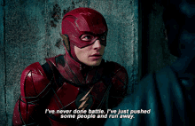 Justice League The Flash GIF - Justice League The Flash Ive Never Done Battle GIFs
