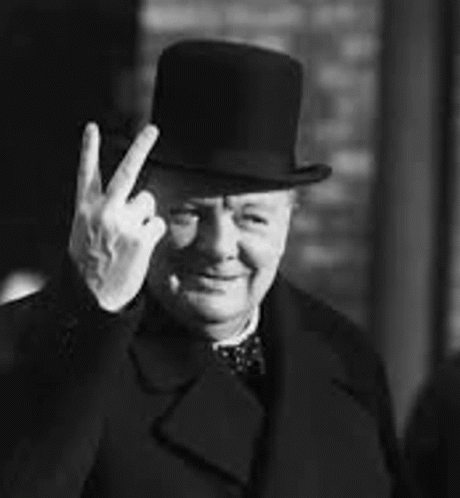 Winston Churchill GIFs | Tenor