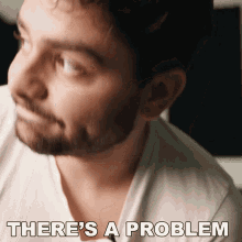 Theres A Problem Ignace Aleya GIF - Theres A Problem Ignace Aleya Weve Got Issues GIFs