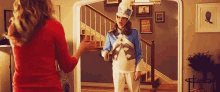 Playing House Drumline GIF - Playing House Drumline Jessica St Clair GIFs