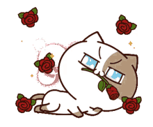 cat sticker line sticker sticker cat rose cat sticker line sticker sticker cat rose