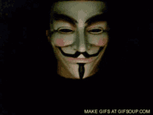 Guy Fawkes Mask Dark GIF - Guy Fawkes Mask Mask Dark GIFs