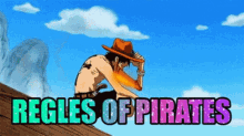 Reglement Des Pirates One Piece GIF - Reglement Des Pirates One Piece One Piece Ace GIFs