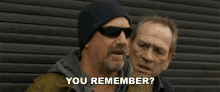 You Remember Kevin Costner GIF - You Remember Kevin Costner Tommy Lee Jones GIFs