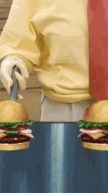 Flipping Burgers Cooking Burgers GIF - Flipping Burgers Cooking Burgers Just Flipping GIFs