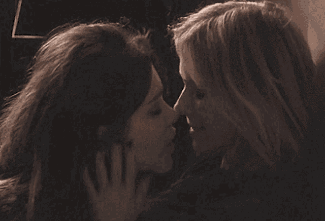 Kiss Lesbian GIF - Kiss Lesbian Couple GIFs.