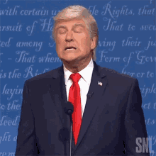 Listening Donald Trump GIF - Listening Donald Trump Saturday Night Live GIFs