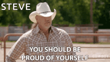 You Should Be Proud Of Yourself Trace Adkins GIF - You Should Be Proud Of Yourself Trace Adkins Ultimate Cowboy Showdown GIFs