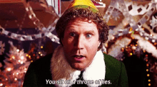 will ferrell elf you sit on a throne of lies